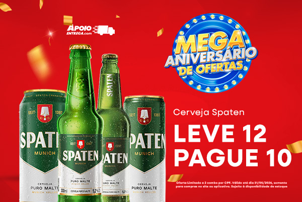 Cerveja spaten até 31/05